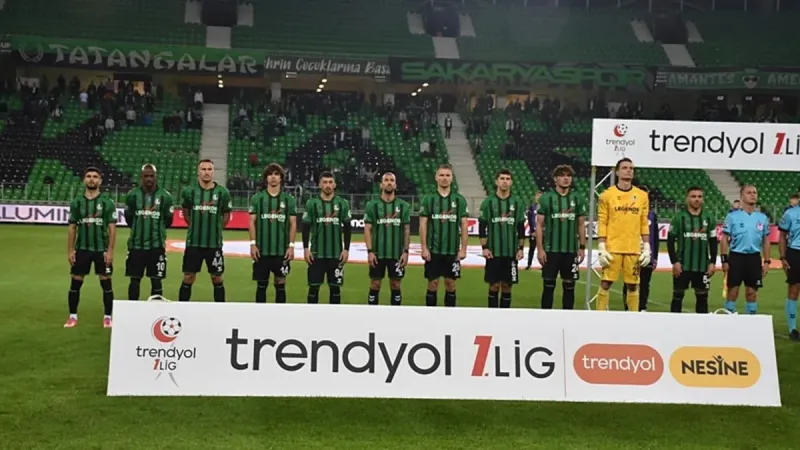 Sakaryaspor'da Şok! 7 Yabancıyla Sahaya Çıktılar, Mağlubiyet mi Geliyor?