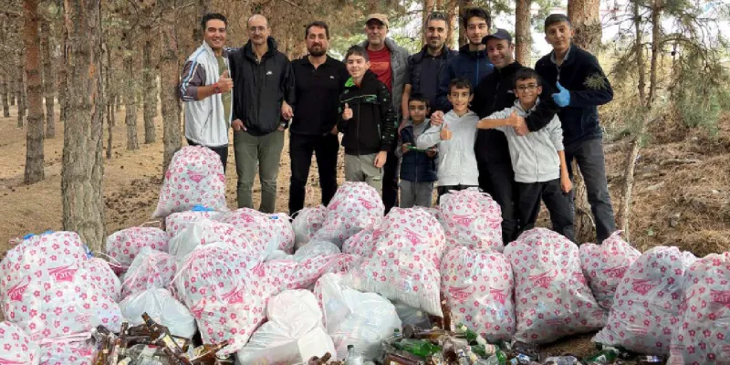 Erzurum'da 8 Yılda Binlerce Poşet Çöp Toplandı! Şok Eden Rakam