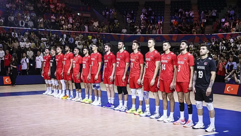 A Milli Erkek Voleybol Takımı, Arjantin'e kaybetti