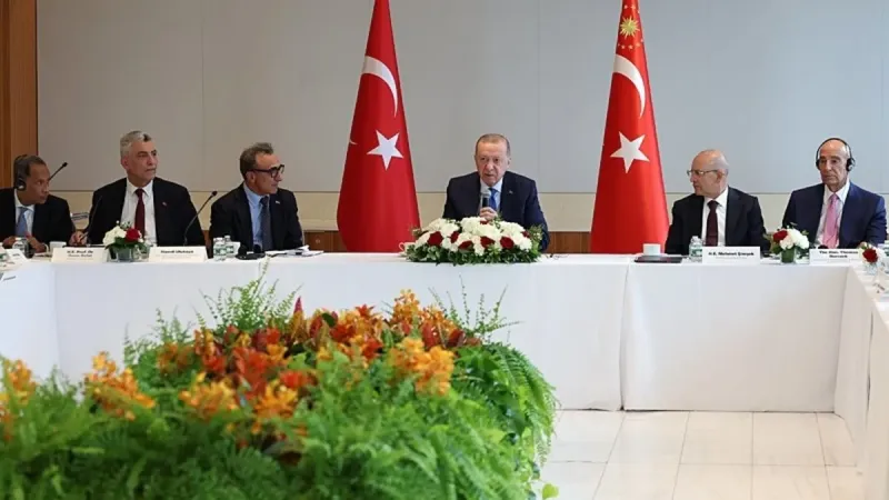 ABD’li üst düzey şirket yöneticileriyle kritik görüşme