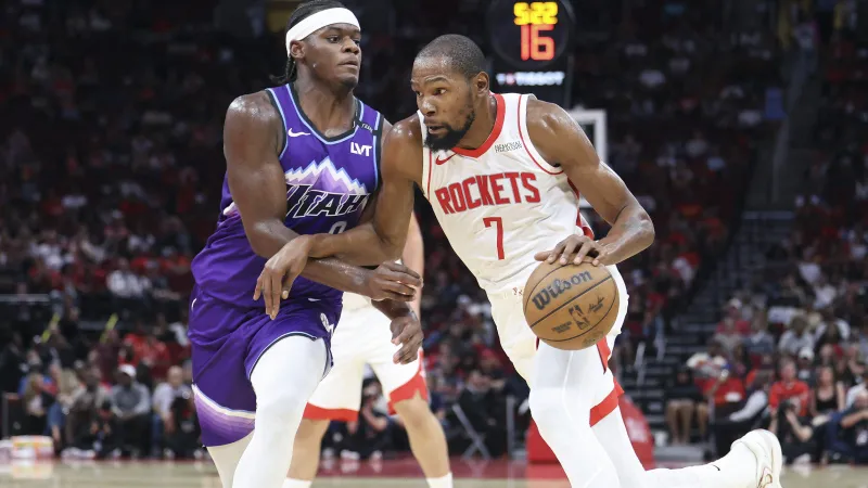 Alperen Şengün Şov! Rockets'tan Durant'li Jazz'a 140 Sayılık Tarife