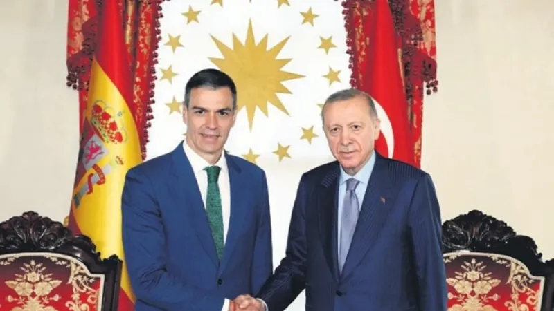 Başkan Erdoğan, İspanya Başbakanı Sanchez'i kabul etti! Gazze mesajı: Zulüm ortak çabayla sona erecek