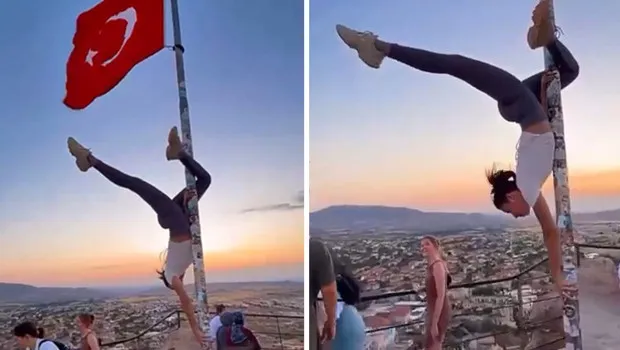 Bayrak direğine yapılan hareket tepkilere neden oldu