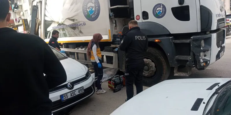 Feci Ölüm! Çöp Kamyonu Faciası: İsmet Coşar Hayatını Kaybetti