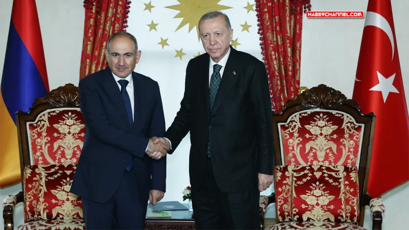 Cumhurbaşkanı Erdoğan, Ermenistan Başbakanı Nikol Paşinyan'ı kabul etti