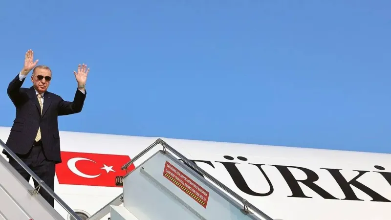 Cumhurbaşkanı Recep Tayyip Erdoğan, Azerbaycan ziyareti dönüşü gazetecilerin sorularını yanıtladı: Türkiye ve Azerbaycan olarak birçok alanda iş birlikleri geliştiriyoruz