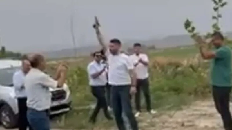 Düğünde havaya ateş açan belediye başkan yardımcısı gözaltına alındı