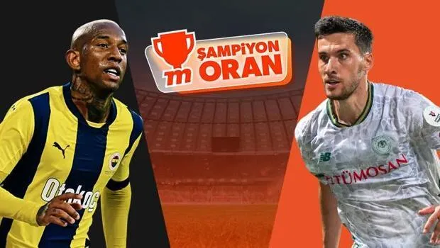 Fenerbahçe, sezonu Konyaspor maçıyla kapatıyor! Maçın heyecanı Şampiyon Oranlar ve Canlı Sohbet ile Misli'de