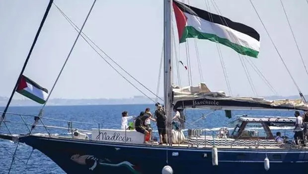 Hamas: Özgürlük Filosu'na ait Madleen gemisindeki aktivistelerin güvenliğinden İsrail sorumlu
