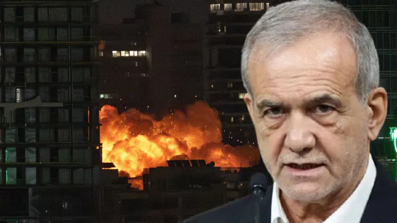 İsrail savaşında İran Cumhurbaşkanı Pezeşkiyan'dan halka çağrı