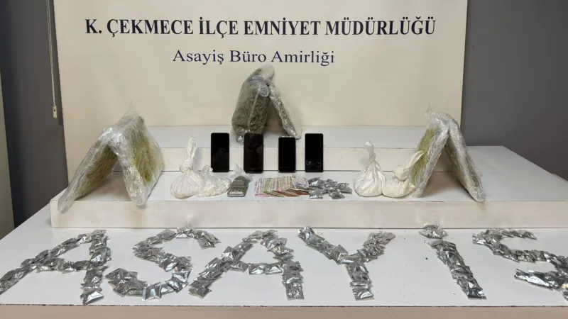 İstanbul'da uyuşturucu operasyonu: 5 gözaltı