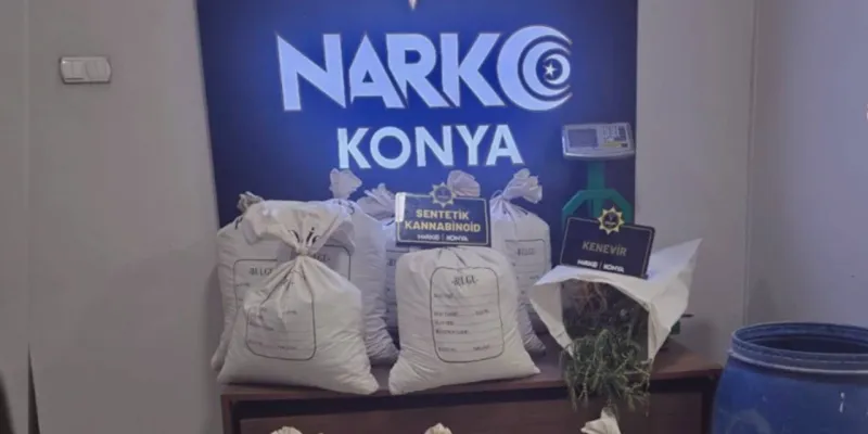 Konya'da Rekor Operasyon! 739 Bin Uyuşturucu Hap Ele Geçirildi!