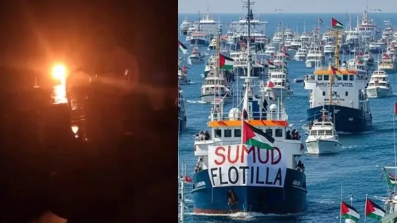 Küresel Sumud Filosu'na saldırı!