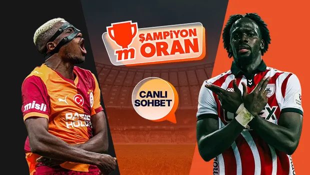 Lider Galatasaray, Samsunspor'u ağırlıyor! Maçın heyecanı canlı sohbet ve Şampiyon Oranlar ile Misli'de