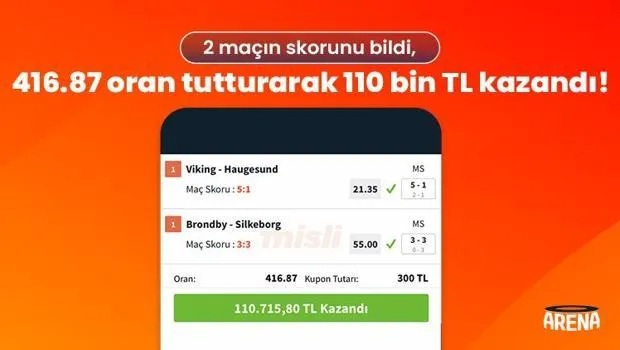 2 Maç Bildi, 110 Bin TL Kazandı! İşte O İnanılmaz Oran