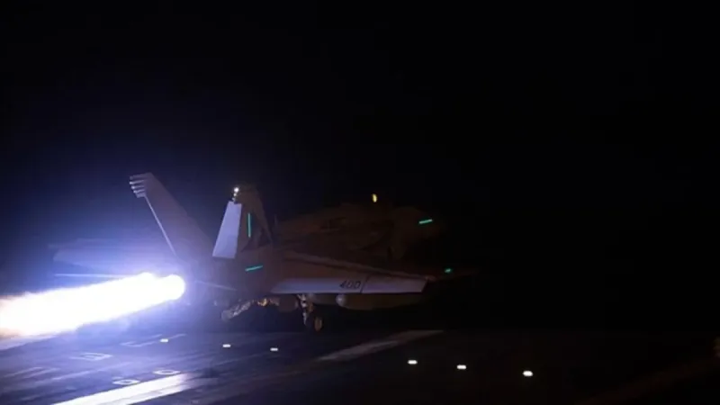 ABD'den Yemen'e hava saldırısı! Başkent Sana'yı vurdular