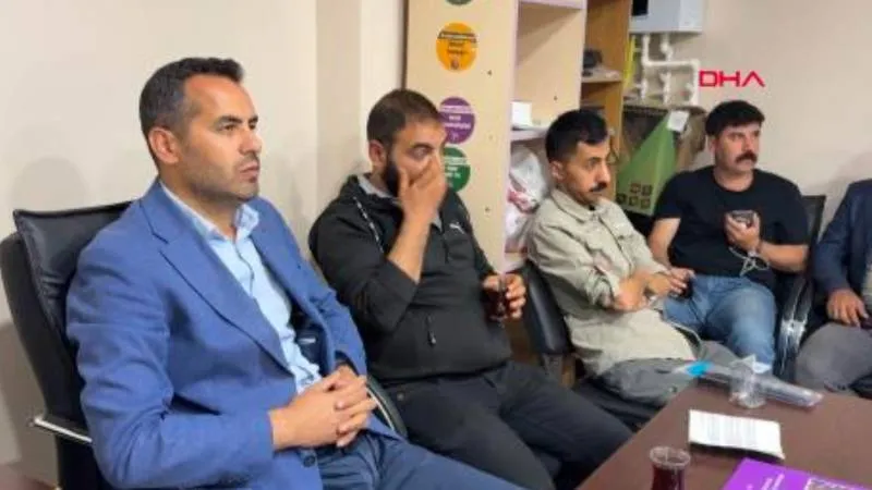 Adıyaman'da DEM Parti heyeti taziyeleri kabul etti