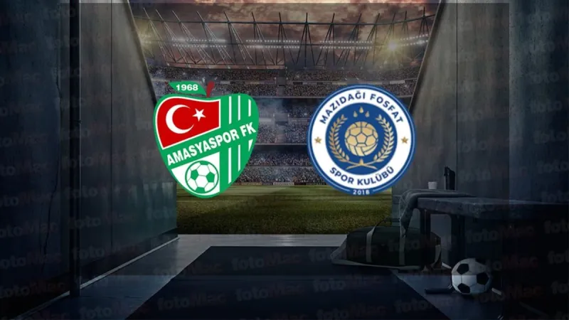 Amasyaspor Futbol Kulübü - Mazıdağı Fosfat SK maçı ne zaman, saat kaçta, hangi kanalda? Nesine 3. Lig play-off yükselme