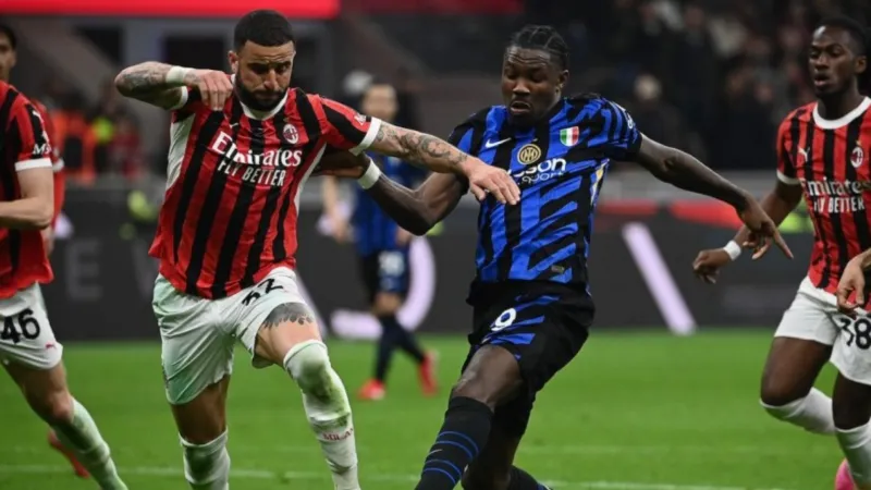 Dev derbide Milan, Inter'i farklı geçerek finale yükseldi