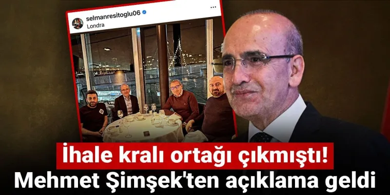 Şimşek'ten İhale Kralı Ortağı İddiasına Yanıt! Gerçek Ne?