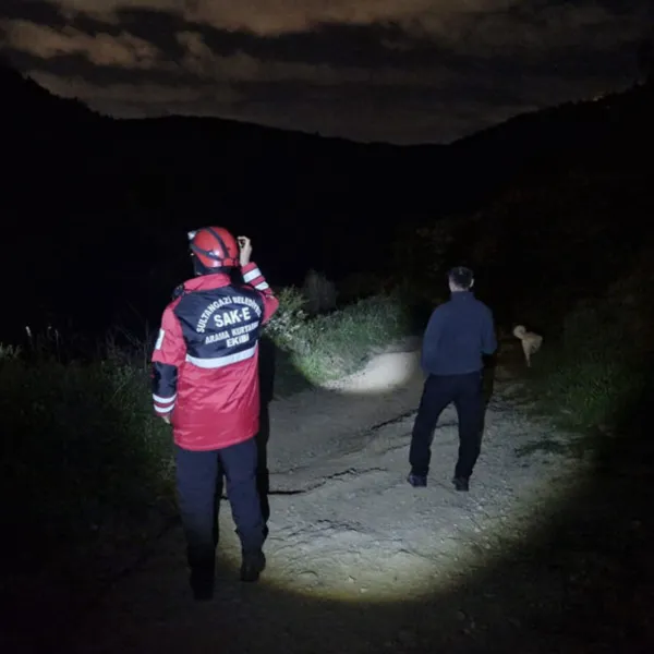 Kayıp demans hastasını arama çalışmalarına ara verildi