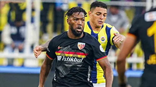 Kayserispor Fenerbahçe’den 6 maç sonra puan aldı