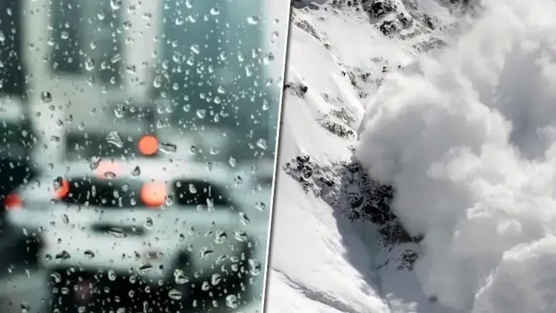 11 İl Alarmda! Meteoroloji'den Şiddetli Yağış Uyarısı