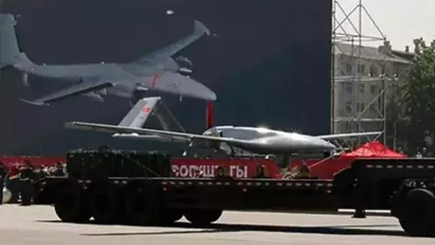 Rusya'daki törende Türk SİHA'ları: Bayraktar, Aksungur, Akıncı