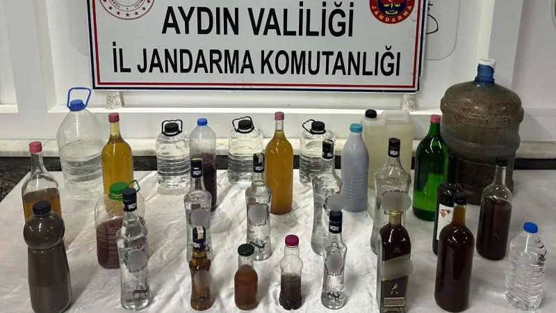 Aydın'da Sahte Alkol Operasyonu! Şok Baskın ve Gözaltı