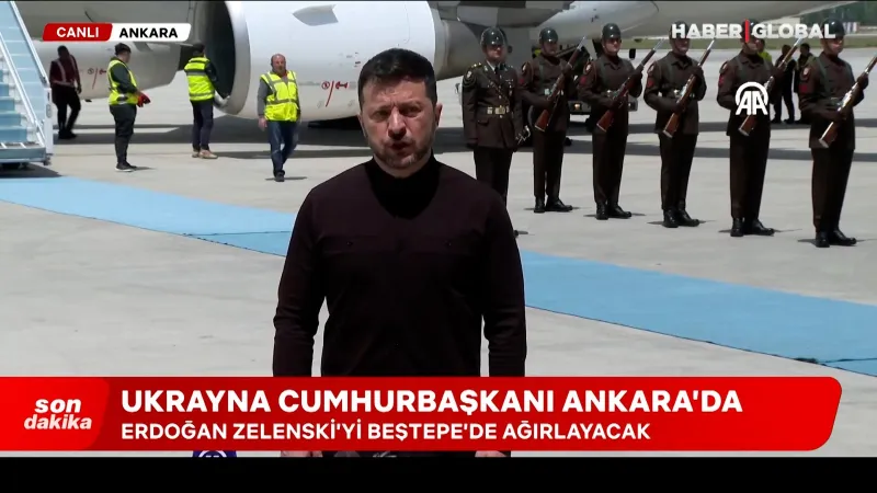 Zelenski Ankara'da! Erdoğan ile Kritik Görüşme Başladı mı?