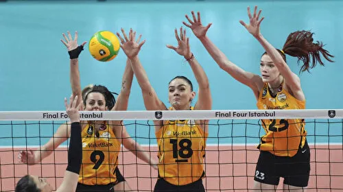 VakıfBank CEV Kadınlar Şampiyonlar Ligi Final Four'da 4. oldu