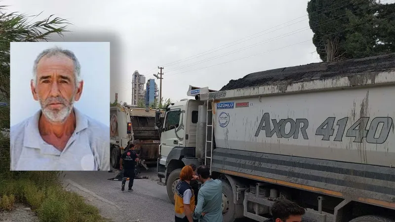 Feci Kaza! Çöp Toplarken Kamyonun Altında Kaldı!