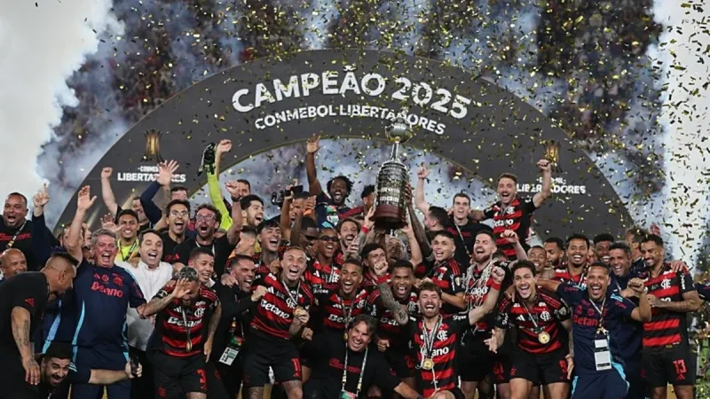 Palmeiras'ı deviren Flamengo Libertadores'te şampiyonluğa ulaştı!