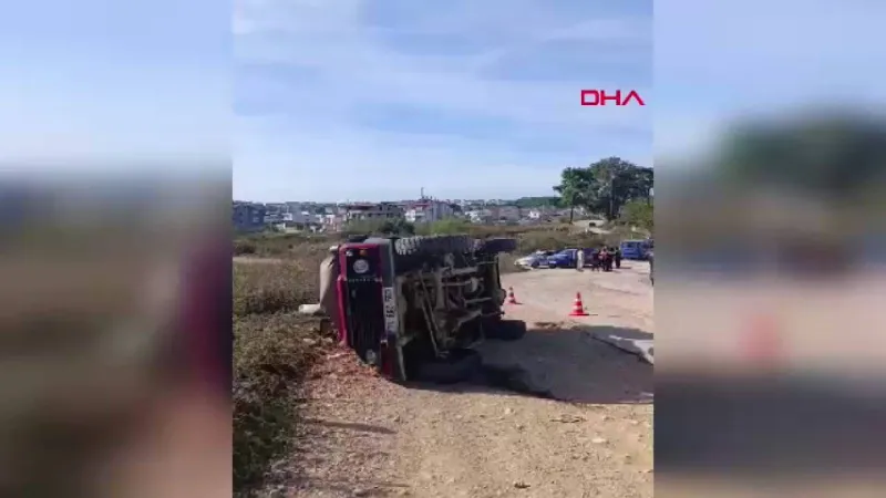 Safari Faciası! Antalya'da Turistleri Taşıyan Araç Devrildi: 9 Yaralı