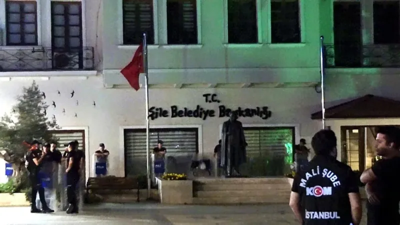 Şile Belediyesi'ne yolsuzluk operasyonu: Başkan dahil 6 kişi adliyeye sevk edildi