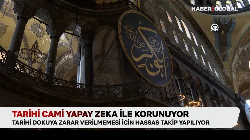 Tarihi cami yapay zeka ile korunuyor