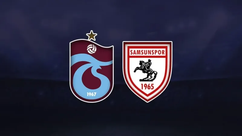 Trabzonspor'un Samsunspor maçı ilk 11'i belli oldu