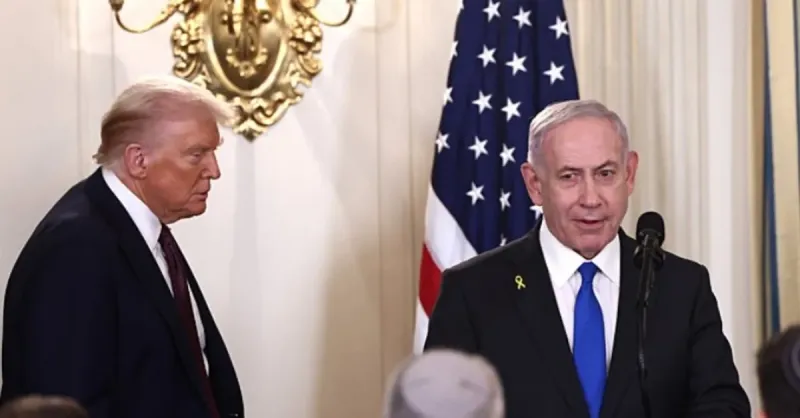 Trump ve Netanyahu görüşmesinde ABD'nin Gazze planı açıklandı: Taraflar kabul ederse savaş derhal sona erecek