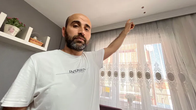 Kardeş Kavgası: Üst Kattaki Hiltiyle Tavanı Deldi!